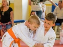 Micii judoka la Examen de Mon