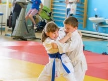 Micii judoka la Examen de Mon