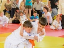 Micii judoka la Examen de Mon