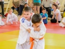 Micii judoka la Examen de Mon