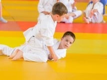 Micii judoka la Examen de Mon