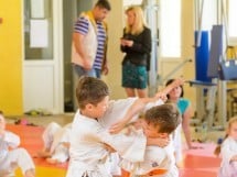 Micii judoka la Examen de Mon