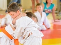 Micii judoka la Examen de Mon