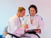 Micii judoka la Examen de Mon