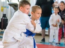 Micii judoka la Examen de Mon