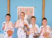 Micii judoka la Examen de Mon