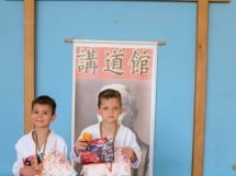 Micii judoka la Examen de Mon