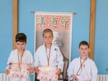 Micii judoka la Examen de Mon