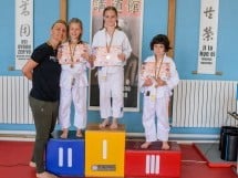 Micii judoka la Examen de Mon