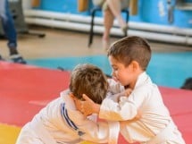 Micii judoka la Examen de Mon