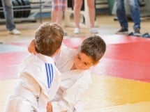 Micii judoka la Examen de Mon