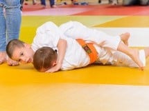 Micii judoka la Examen de Mon