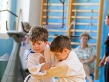 Micii judoka la Examen de Mon