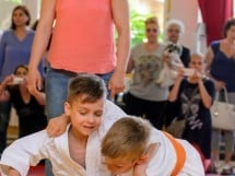 Micii judoka la Examen de Mon