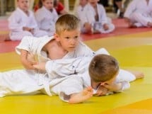 Micii judoka la Examen de Mon