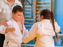 Micii judoka la Examen de Mon