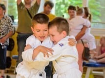 Micii judoka la Examen de Mon