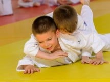 Micii judoka la Examen de Mon