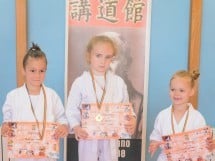 Micii judoka la Examen de Mon