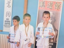 Micii judoka la Examen de Mon