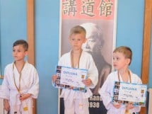 Micii judoka la Examen de Mon