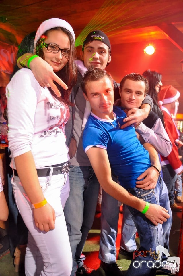 Mikulás Party în Disco Faház,