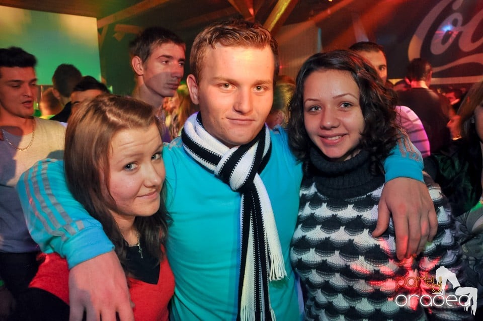 Mikulás Party în Disco Faház,