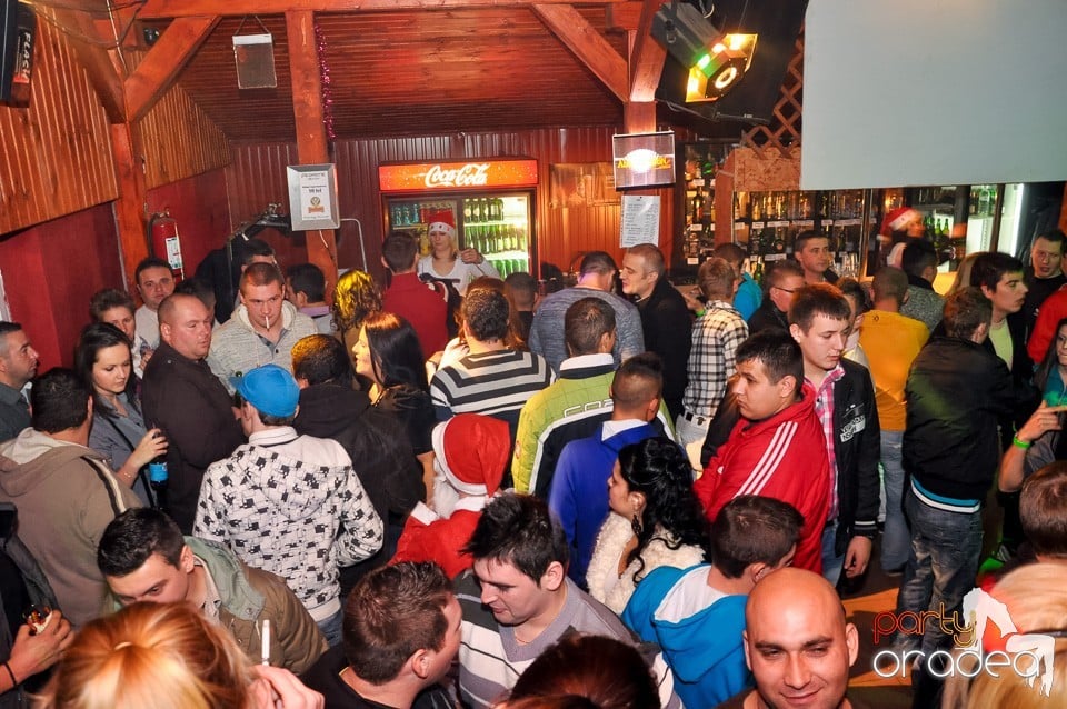 Mikulás Party în Disco Faház,