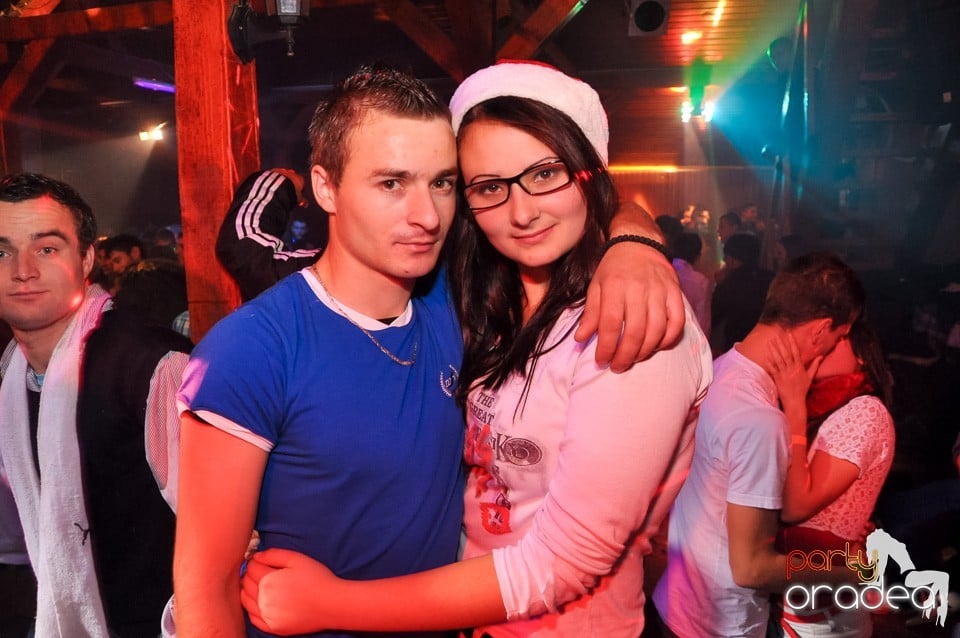 Mikulás Party în Disco Faház,