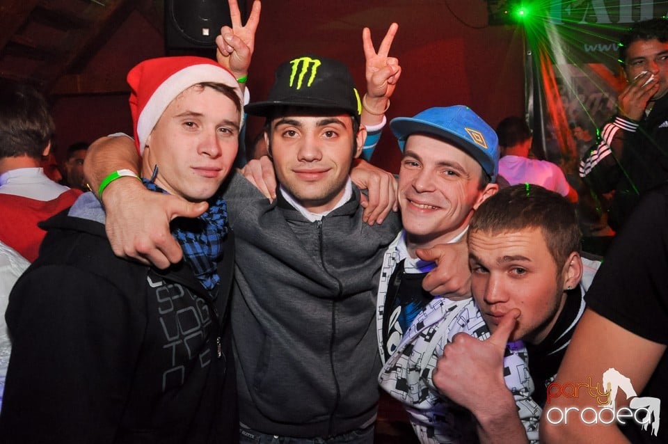 Mikulás Party în Disco Faház,
