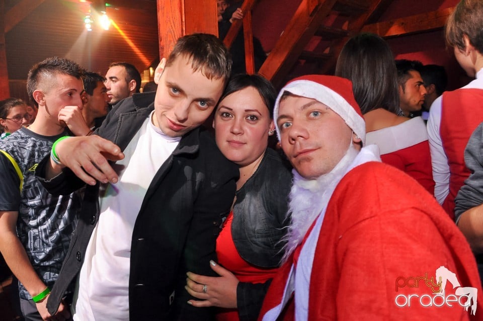 Mikulás Party în Disco Faház,