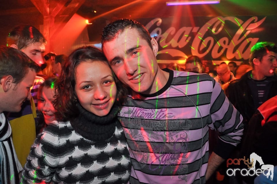 Mikulás Party în Disco Faház,