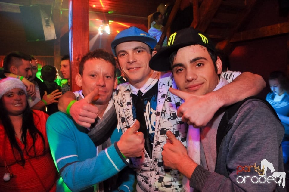 Mikulás Party în Disco Faház,