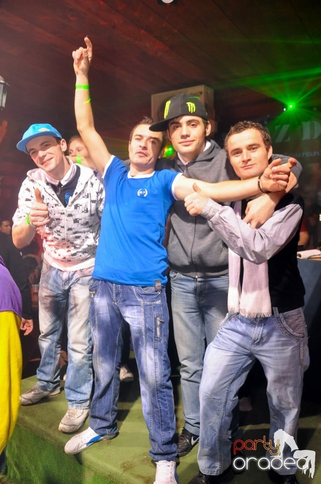 Mikulás Party în Disco Faház,