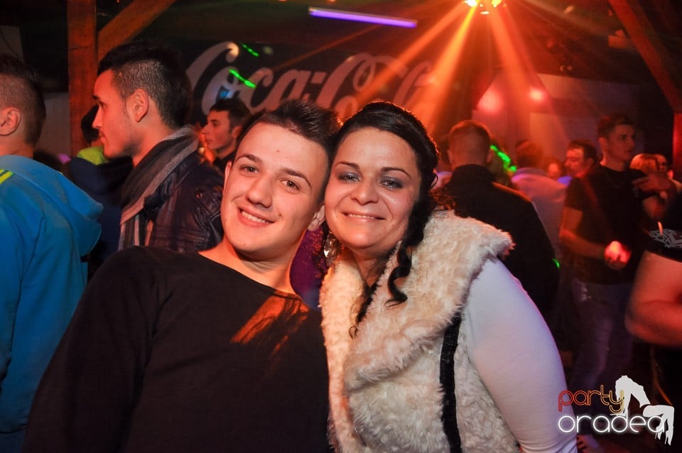 Mikulás Party în Disco Faház,