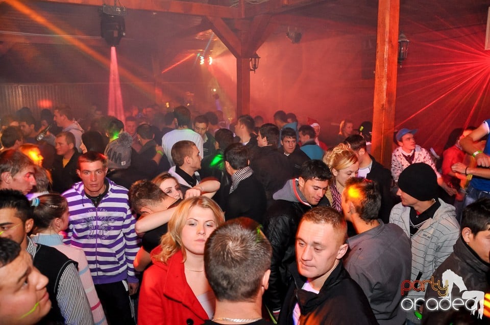 Mikulás Party în Disco Faház,