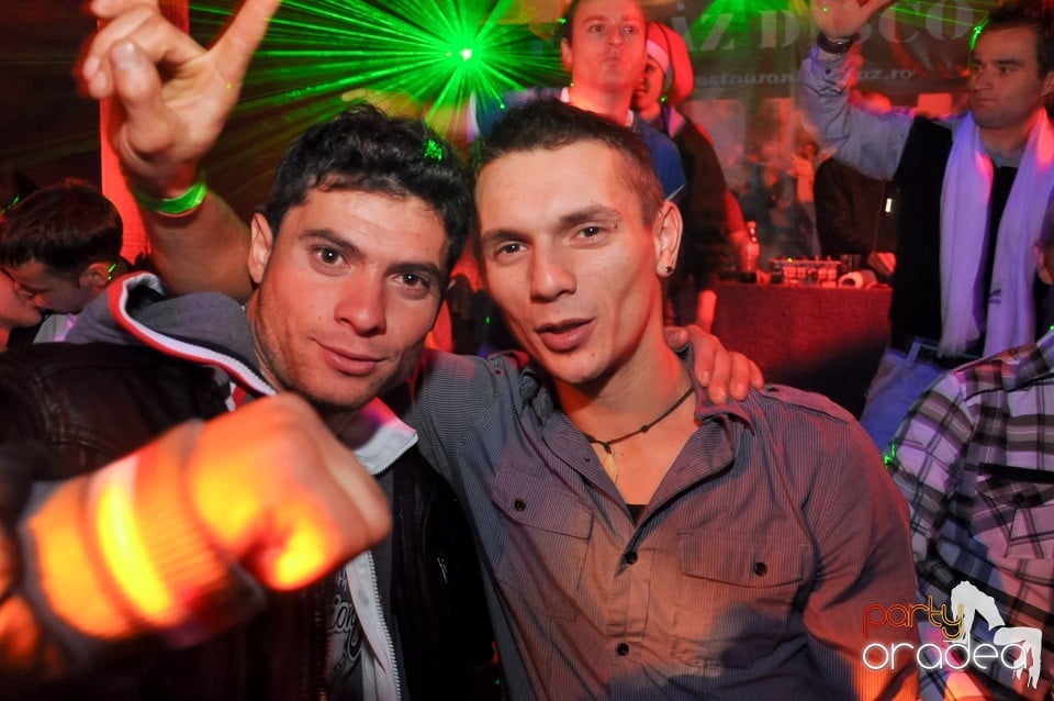 Mikulás Party în Disco Faház,