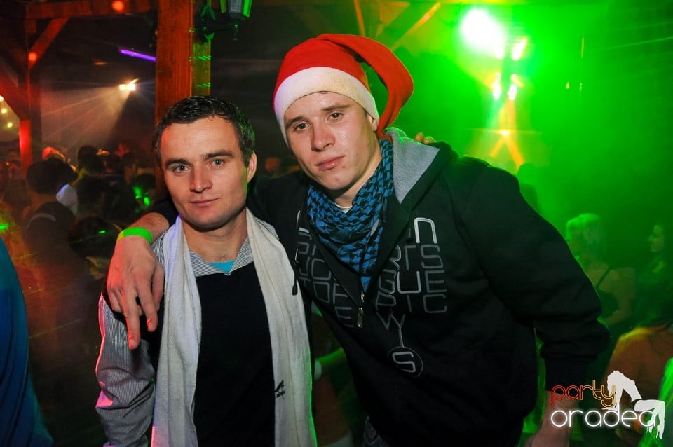 Mikulás Party în Disco Faház,