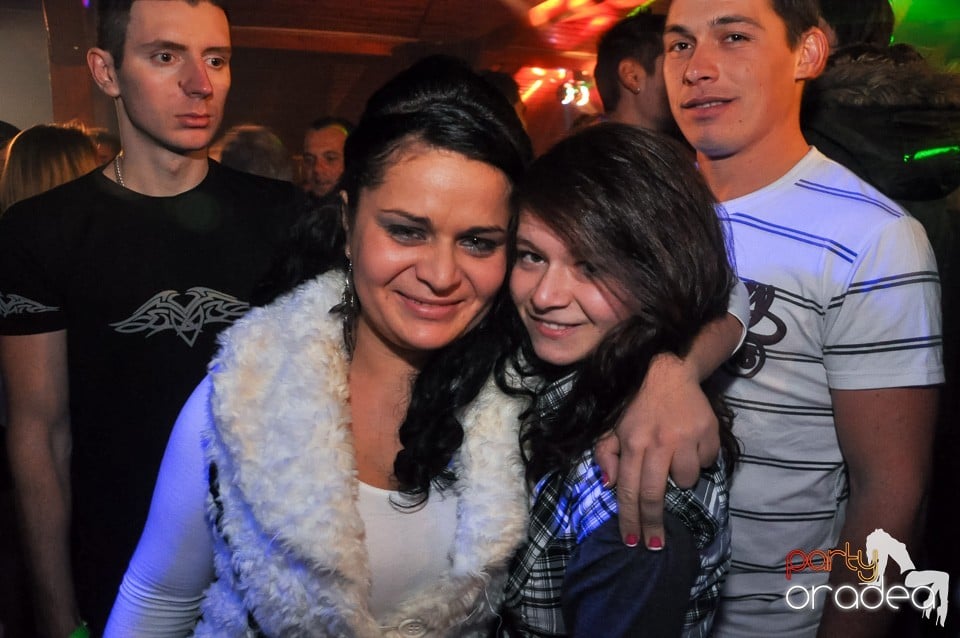 Mikulás Party în Disco Faház,