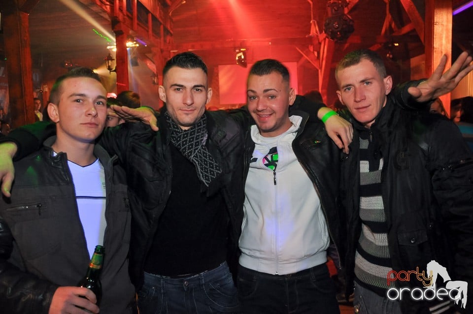 Mikulás Party în Disco Faház,