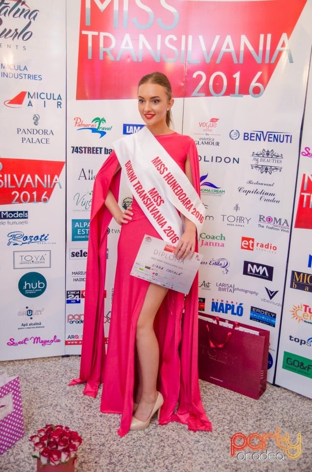 Miss Transilvania 2016, Pandora Palace