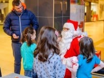 Moş Crăciun e la Oradea Shopping City