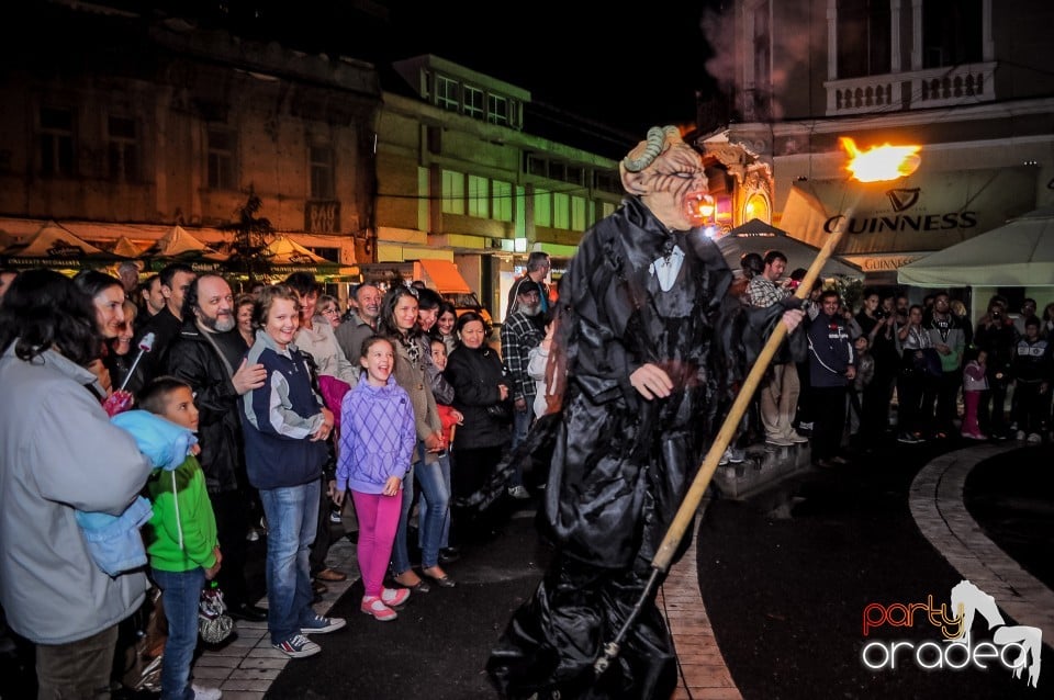 Noaptea monstrilor, Oradea