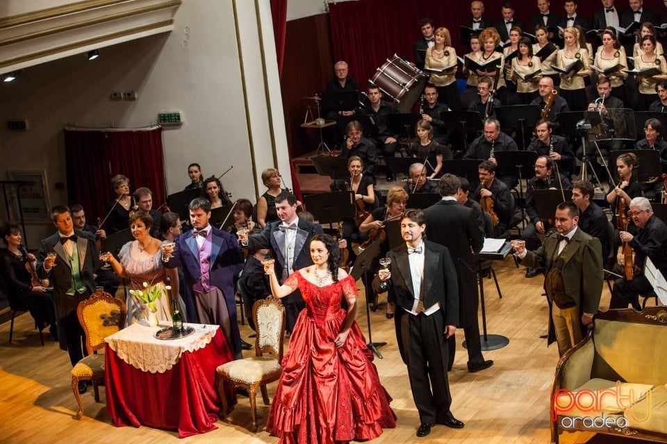 Operă în concert - Traviata, Filarmonica de Stat Oradea