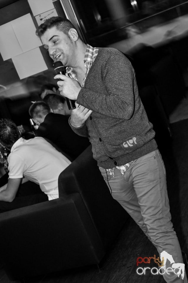 Orădenii cântă în Blondy's Art Café, 