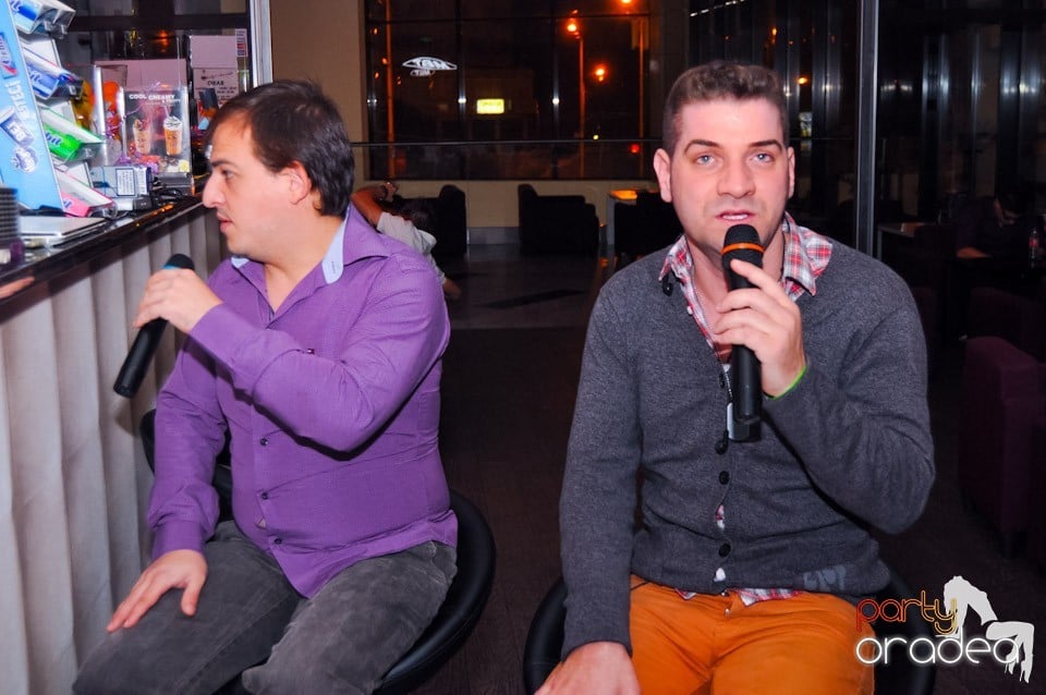 Orădenii cântă în Blondy's Art Café, 