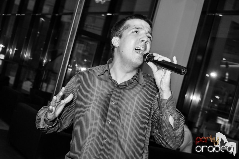 Orădenii cântă în Blondy's Art Café, 