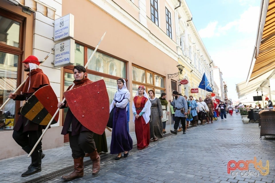 Paradă de prezentare şi deschiderea oficială al Zilelor Cetăţii, Oradea