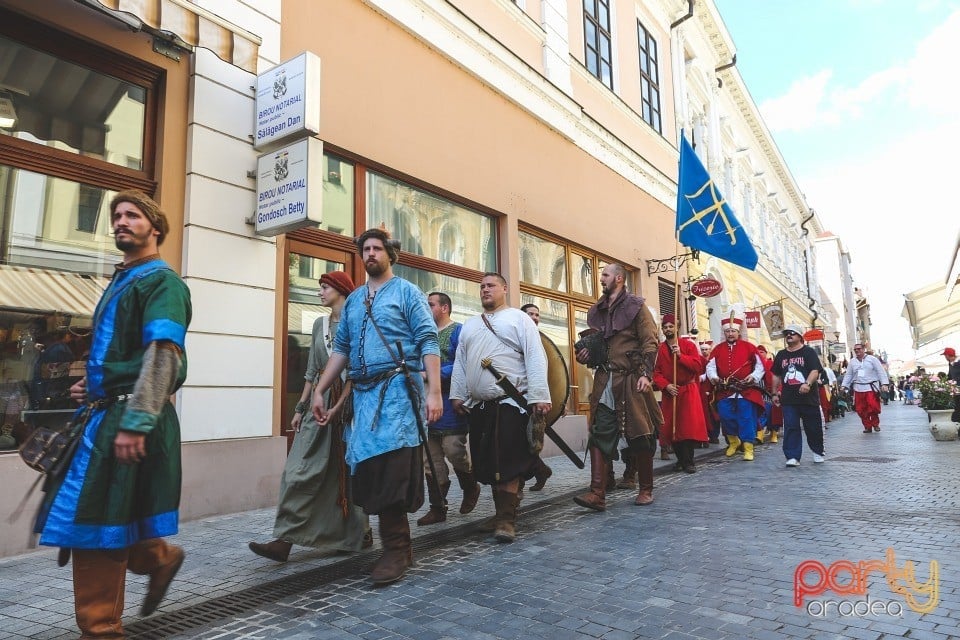 Paradă de prezentare şi deschiderea oficială al Zilelor Cetăţii, Oradea