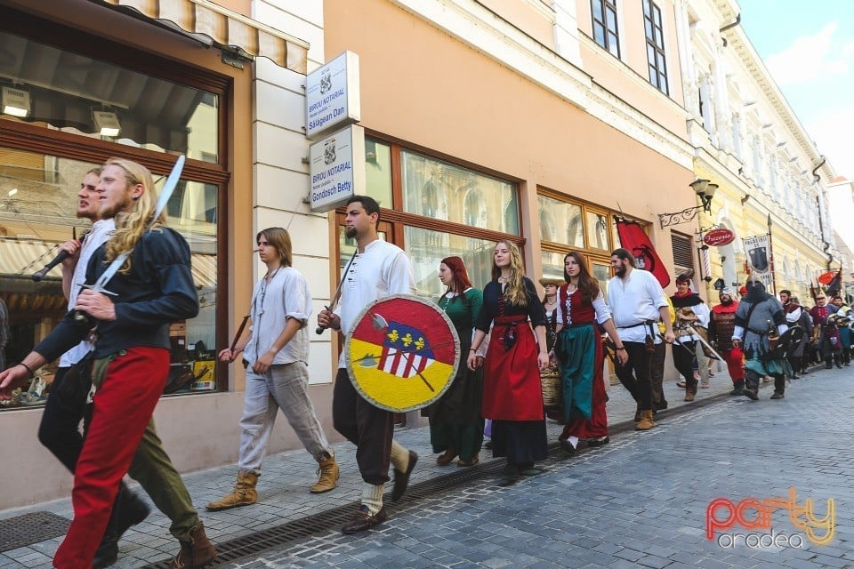 Paradă de prezentare şi deschiderea oficială al Zilelor Cetăţii, Oradea